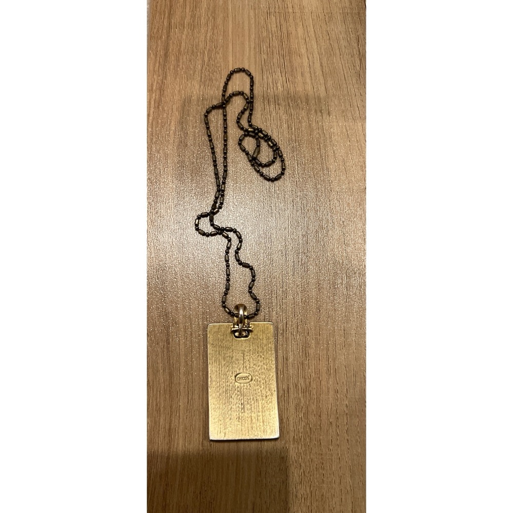 Chico’s Art Deco Pendant Necklace
